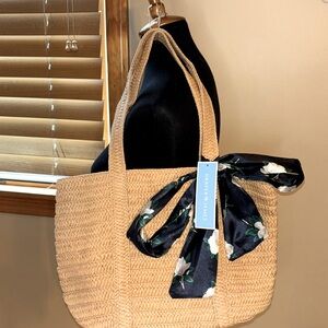 Draper James every day straw tote